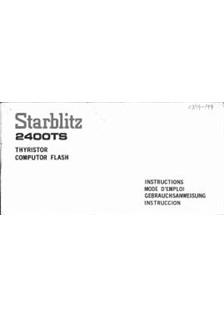 Starblitz 2400 TS manual. Camera Instructions.